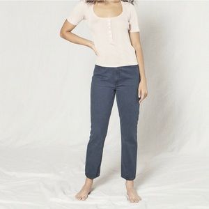 Outerknown dune high rise slim jeans
